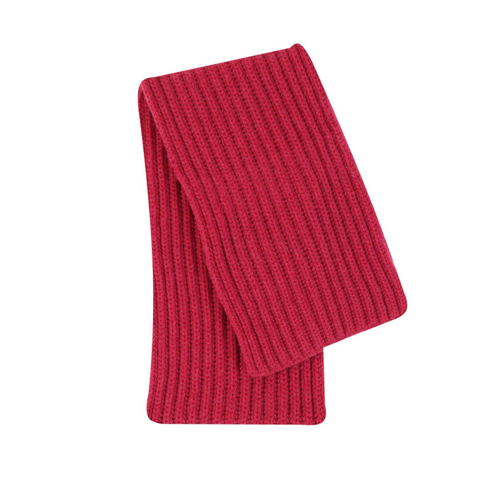 Chunky Ribbed Cashmere Scarf - Corgi Socks