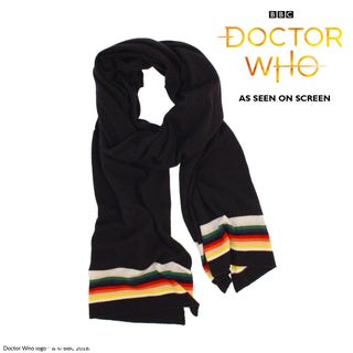 Doctor Who Striped Cashmere Scarf - Corgi Socks