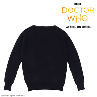 Doctor Who Unisex Striped Wool Jumper - Corgi Socks