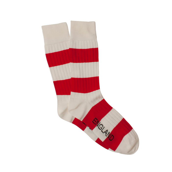 England Stripe Cotton Socks - Corgi Socks