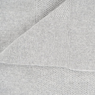 Fine Honeycomb Knit Wool Blanket - Corgi Socks