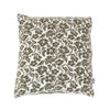 floral patterned wool cushion