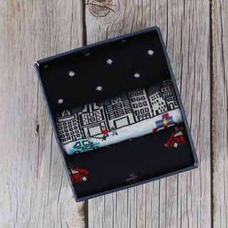 Men's Driving Home for Christmas 3-Pair Gift Box