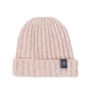 Women's Rib Knit Cashmere & Wool Beanie