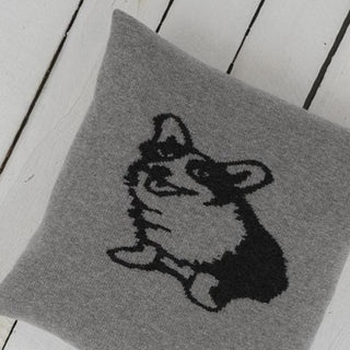 Corgi Dog Wool Cushion