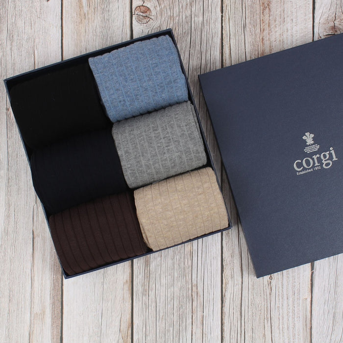 Men's 6-Pair Brecon Cotton Socks