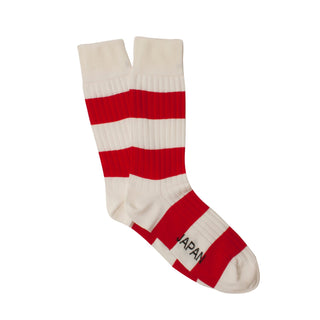 Japanese Stripe Cotton Socks - Corgi Socks