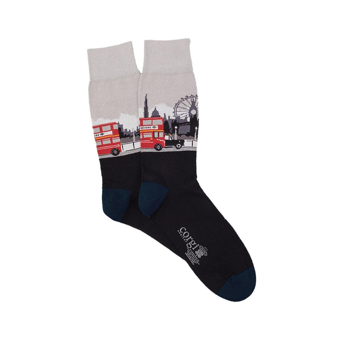 London Scene Cotton Socks - Corgi Socks