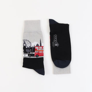 London Scene Cotton Socks - Corgi Socks