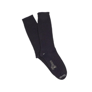 Luxury Rib Pure Cashmere Socks - Corgi Socks