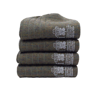 Men's 4-Pair Ribbed Merino Wool Gift Box - Corgi Socks