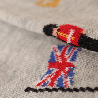 Men's Coronation Mini Icon Cotton Socks - Corgi Socks