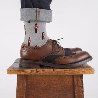 Men's King's Guard Cotton Socks - Corgi Socks