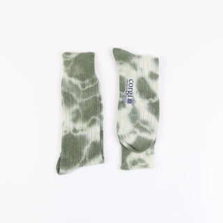 Men's Limited Edition Tie Dye Cashmere & Cotton Socks - Corgi Socks