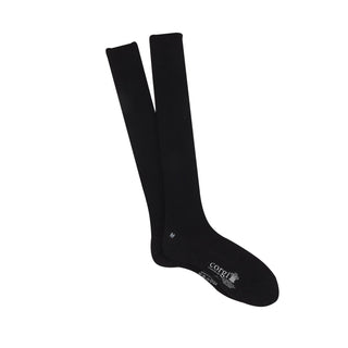 Men's Over the Calf Rib Cotton & Cashmere Socks - Corgi Socks