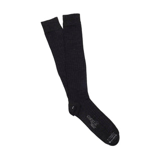 Men's Over the Calf Rib Cotton Socks - Corgi Socks