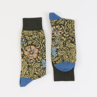 Men's William Morris Compton 1896 Cotton Socks - Corgi Socks