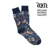 Men's William Morris Strawberry Thief 1883 Cotton Socks - Corgi Socks