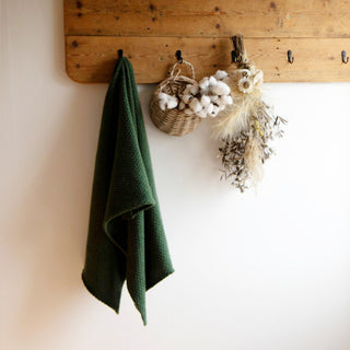 Women's Textured Cashmere Poncho