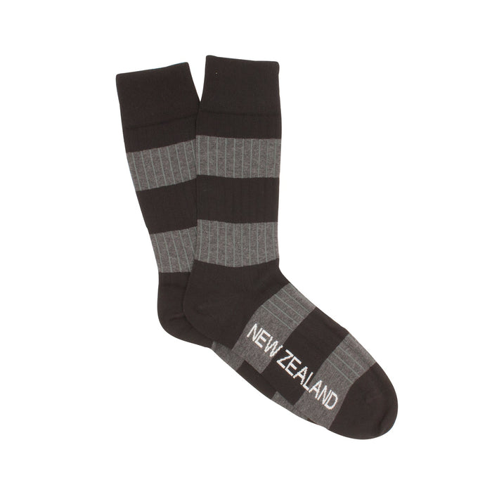 New Zealand Stripe Cotton Socks - Corgi Socks