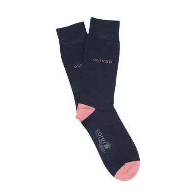 A pair of personalised socks 