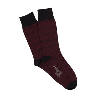 Prince of Wales Tartan Luxury Cotton & Cashmere Socks - Corgi Socks