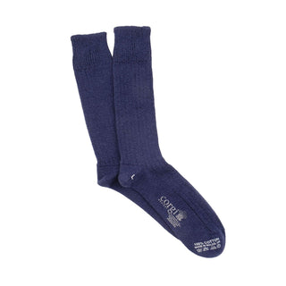 Rib Pure Cotton Socks - Corgi Socks