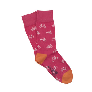 Women's Bicycle Cotton Socks - Corgi Socks