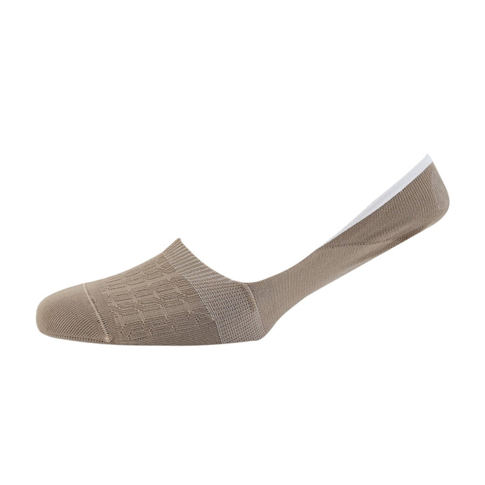 Women's Cable Mercerised Cotton Invisible Socks - Corgi Socks