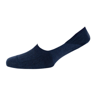 Women's Cable Mercerised Cotton Invisible Socks - Corgi Socks