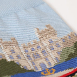 Women's Coronation Windsor Castle Concert Cotton Socks - Corgi Socks