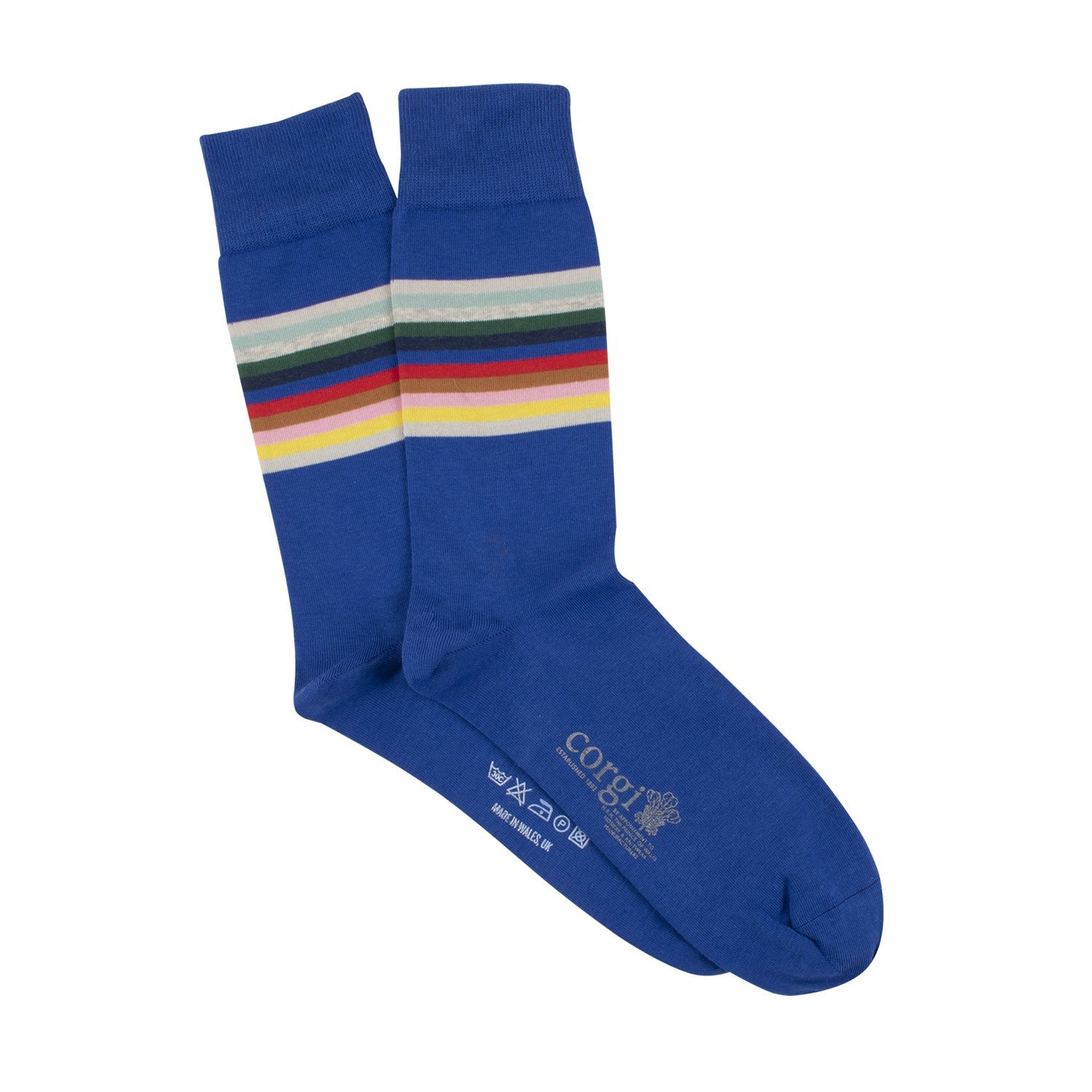 Blue Corgi Socks Blue Corgi Socks