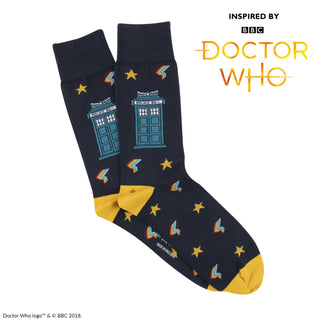 Women's Doctor Who Tardis Cotton Socks - Corgi Socks