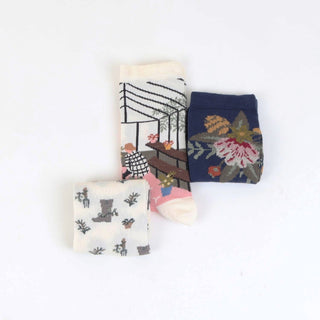 Women's Gardening 3-Pair Gift Box - Corgi Socks