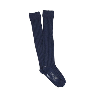 Women's Long Rib Cotton Socks - Corgi Socks