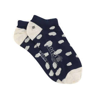 Women's Low Cut Dalmatian Spot Cotton Socks - Corgi Socks