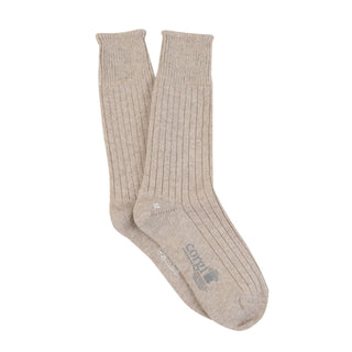 Women's Pure Cashmere Lounge Socks - Corgi Socks