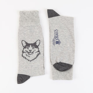 Women's Royal Collection Corgi Dog Cotton Socks - Corgi Socks