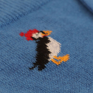 Children's Puffin Cotton Socks