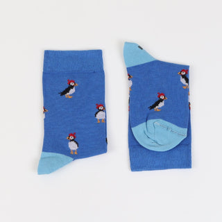 Children's Puffin Cotton Socks