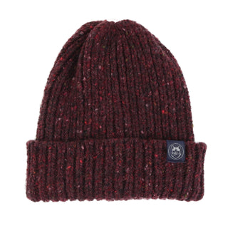 Ribbed Donegal Wool Beanie