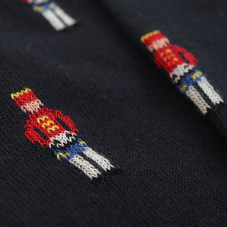 Men's Christmas Nutcracker Cotton Socks